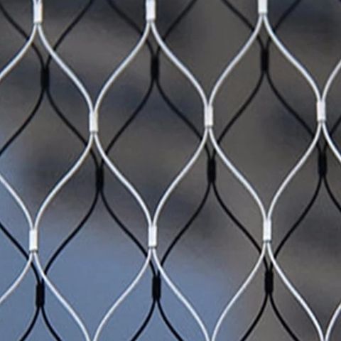 不銹鋼繩網樓梯防護